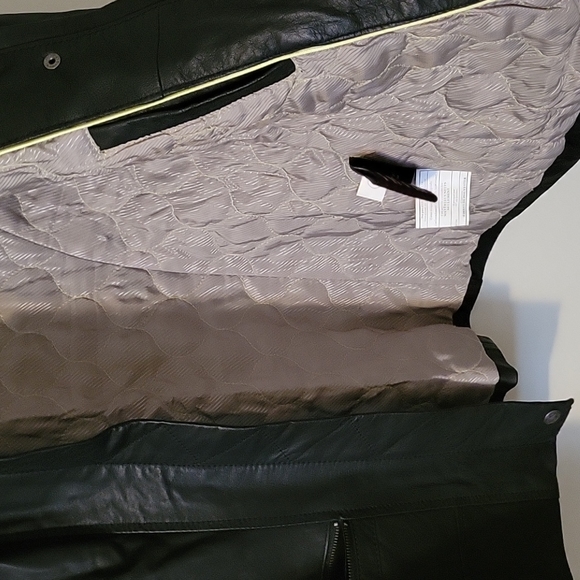 DANIER~ Genuine Leather Jacket, S, Black - Picture 5 of 6